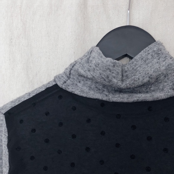 See by Chloe Turtle Neck with Mesh Polka Dot Back - Picture 2 of 6